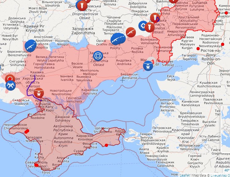 карта війни